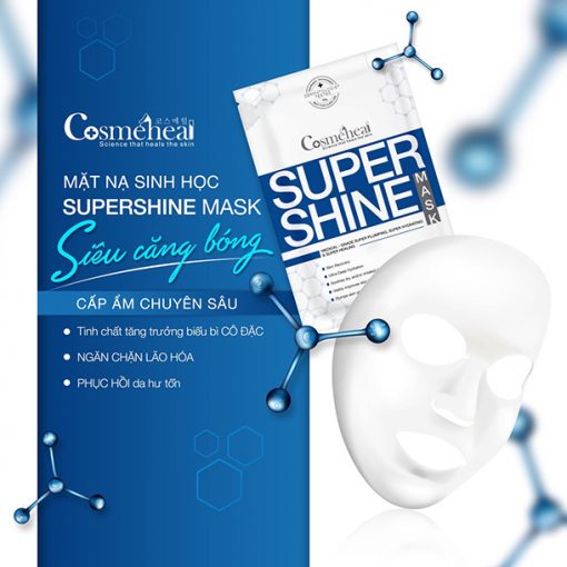 Bán mặt nạ sinh học Supershine Mask siêu căng bóng nhà CosmeHeal
